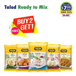 Buy 2 Get 1 Free - Talod Ready to Mix