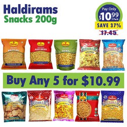 Buy Any 5 Halidrams 200g snacks for $10.99