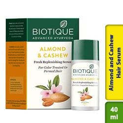 Biotique Bio Almond and Cashew Fresh Replenishing Hair Serum 40ml