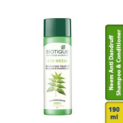 Biotique Bio Neem Margosa Anti Dandruff Shampoo and Conditioner 190ml