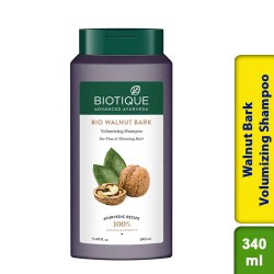 Biotique Bio Walnut Bark Volumizing Shampoo for Fine & Thinning Hair 340ml