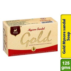 Gold Mysore sandal Soap 125g