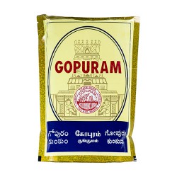 Gopuram Dark Red / Maroon Shade Kumkum Powder Pouch 40g x 5 Qty