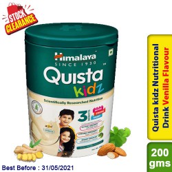 Himalaya Quista kidz Nutritional Drink Vanilla Flavour 200g Clearance Sale