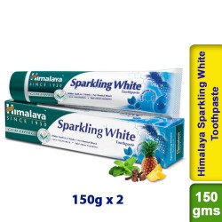 Himalaya Sparkling White Toothpaste 2 x 150g Saver Pack