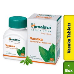 Himalaya Vasaka Respiratory Wellness Tablets 60
