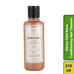 Khadi Natural Herbal Henna Tulsi Extra Conditioner Hair Cleanser 210ml