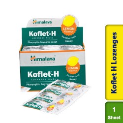 Koflet H Lozenges Lemon Flavour Himalaya