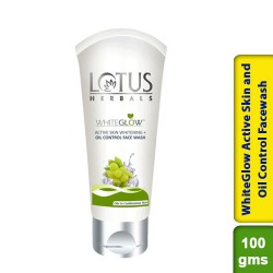 Lotus WHITEGLOW Skin Brightening & Oil Control Facewash 100g