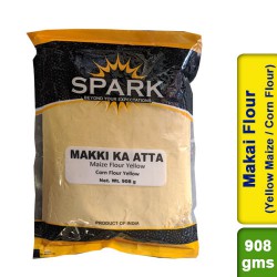 Makai Flour (Yellow Maize / Corn Flour) 908gm Spark