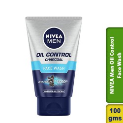 NIVEA Men Oil Control Charcoal Face Wash 100g