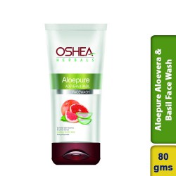 OSHEA Aloepure Aloevera & Basil Face Wash 80g