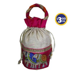 Potli Bag 1 Pink