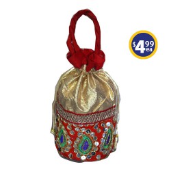 Potli Bag 2 Red