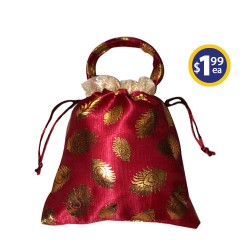 Potli Bag 3 Red