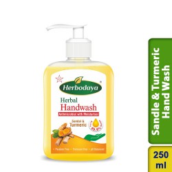 Sandal & Turmeric Hand Wash Herbodaya 250ml