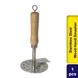 Stainless Steel Wood Hand Masher