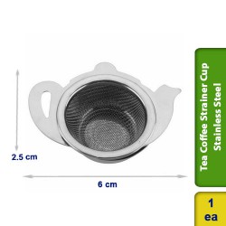 Tea Coffee Strainer Cup Stainless Steel