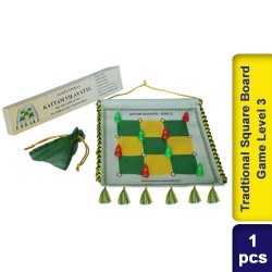 Traditional Square Board Game Level 3