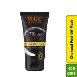 VLCC 7X Ultra Whitening & Brightening Charcoal Peel Off Mask 100g