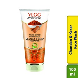 VLCC Ayurveda Natural Fairness Chandan & Kesar Face Wash 100ml