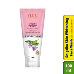 VLCC Snigdha Skin Whitening Face Wash (Aloe Vera & Saffron) 100ml
