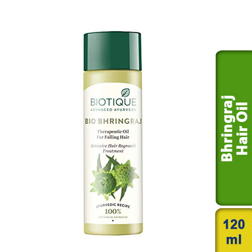 Buy Biotique Bio Bhringraj Therapeutic Hair Oil 120ml online Sydney  Australia | Grocery Bee | GroceryBee