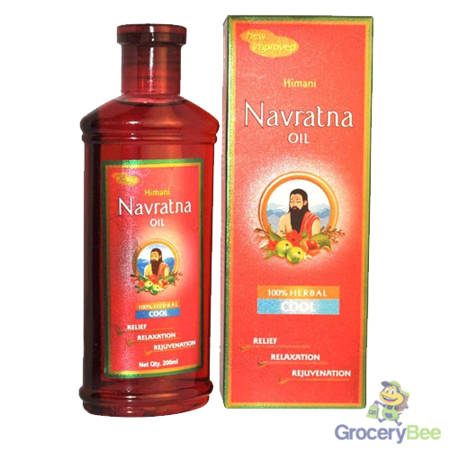Buy Navratna Hair Oil online Sydney Australia | Grocery Bee | GroceryBee