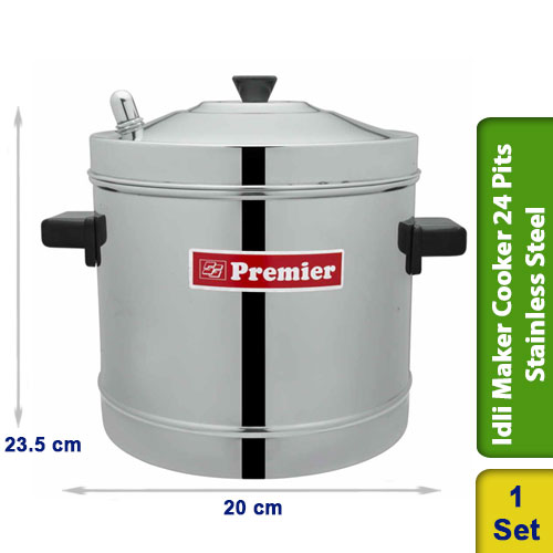 large stainless pressure cooker