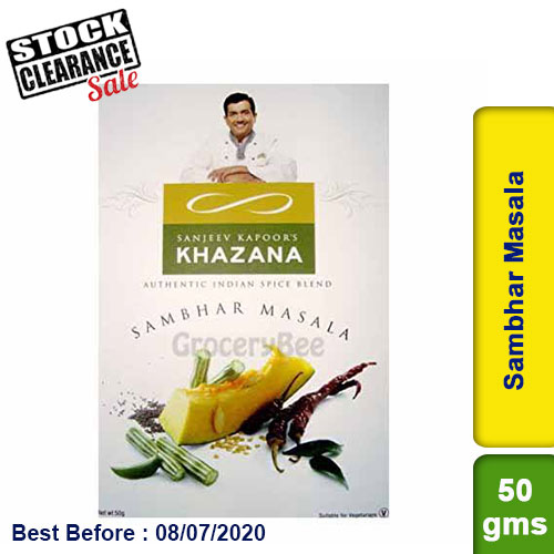 Buy Sambhar Masala Sanjeev Kapoor Khazana 50g Clearance Sale Online Sydney Australia Grocery Bee Grocerybee Chef sanjeev kapoor is the most celebrated face of indian cuisine. grocerybee
